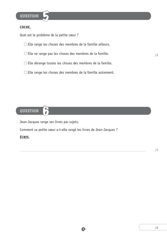 Exercice du questionnaire CEB 2015, page 5