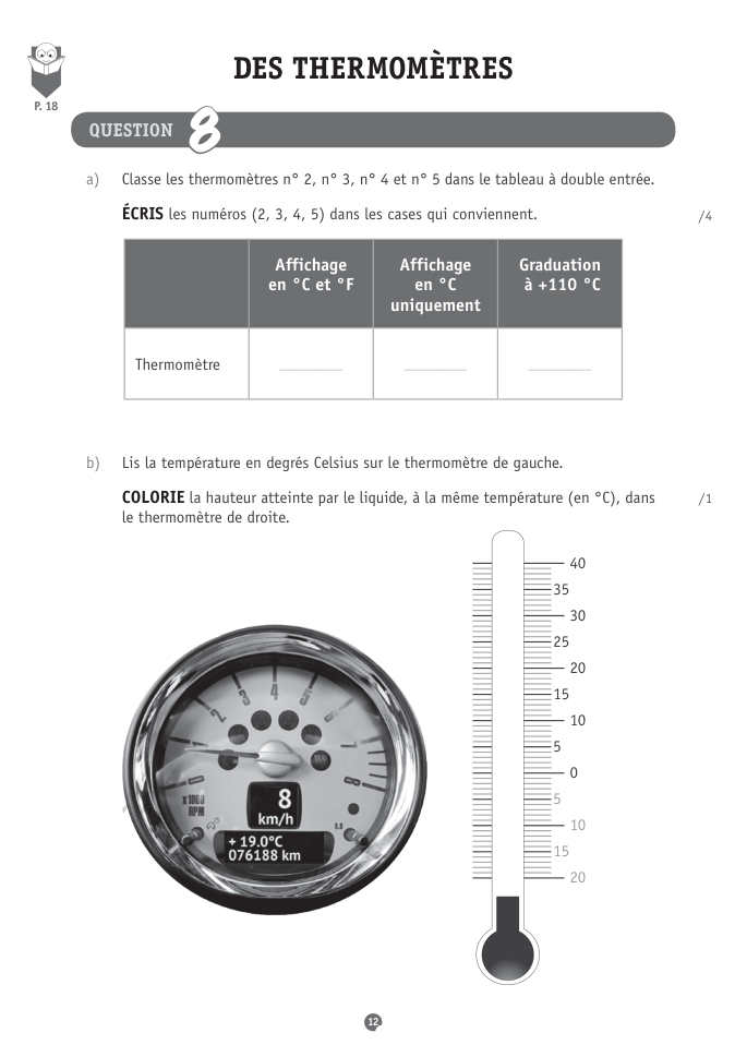 Exercice du questionnaire CEB 2016, page 116