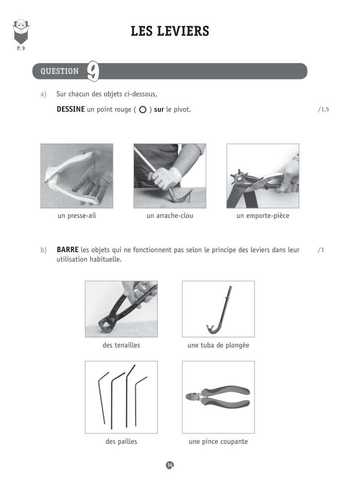 Exercice du questionnaire CEB 2016, page 118