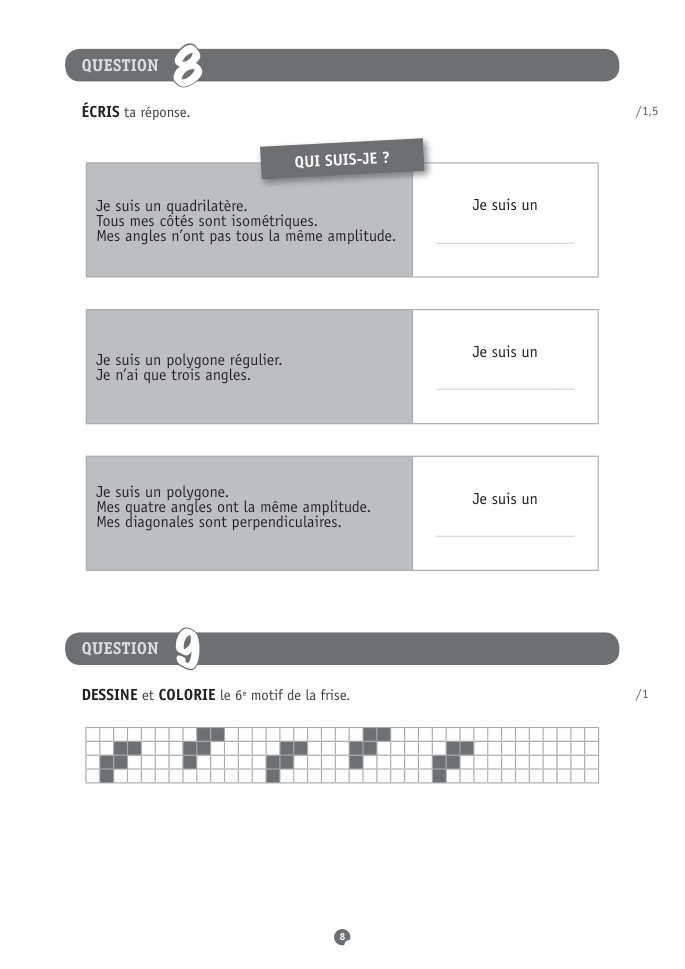 Exercice du questionnaire CEB 2016, page 28