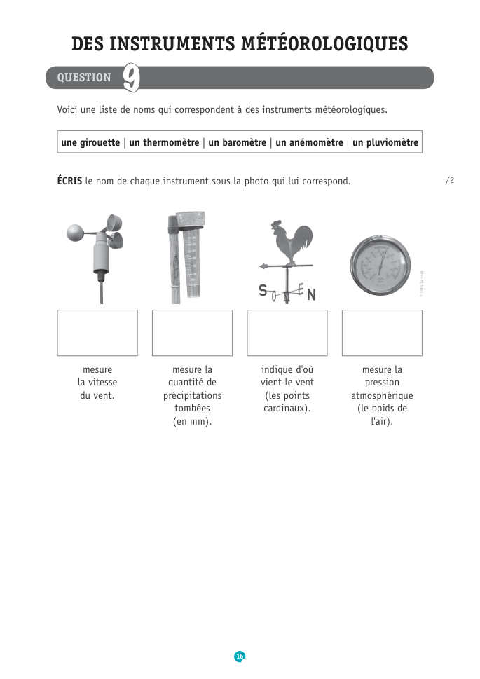 Exercice du questionnaire CEB 2017, page 104