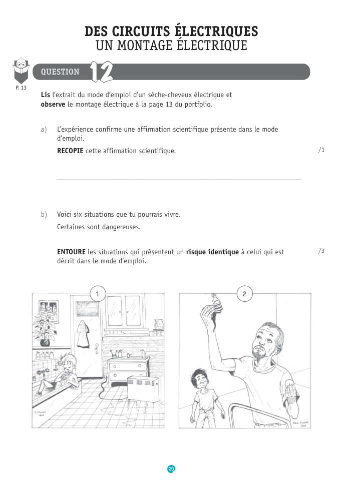 Exercice du questionnaire CEB 2017, page 108