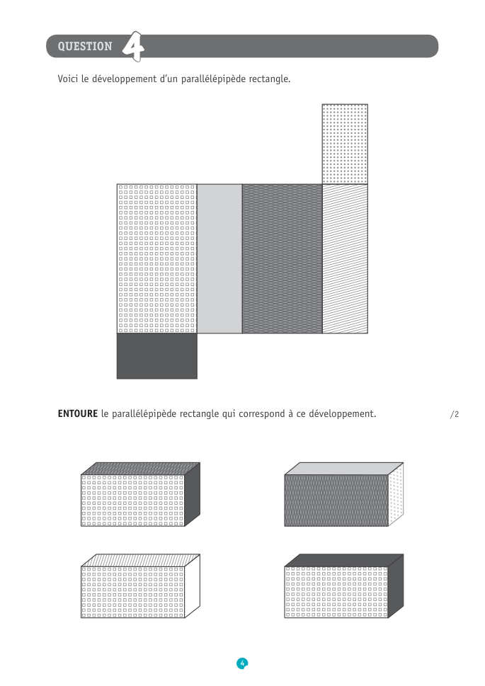 Exercice du questionnaire CEB 2017, page 20