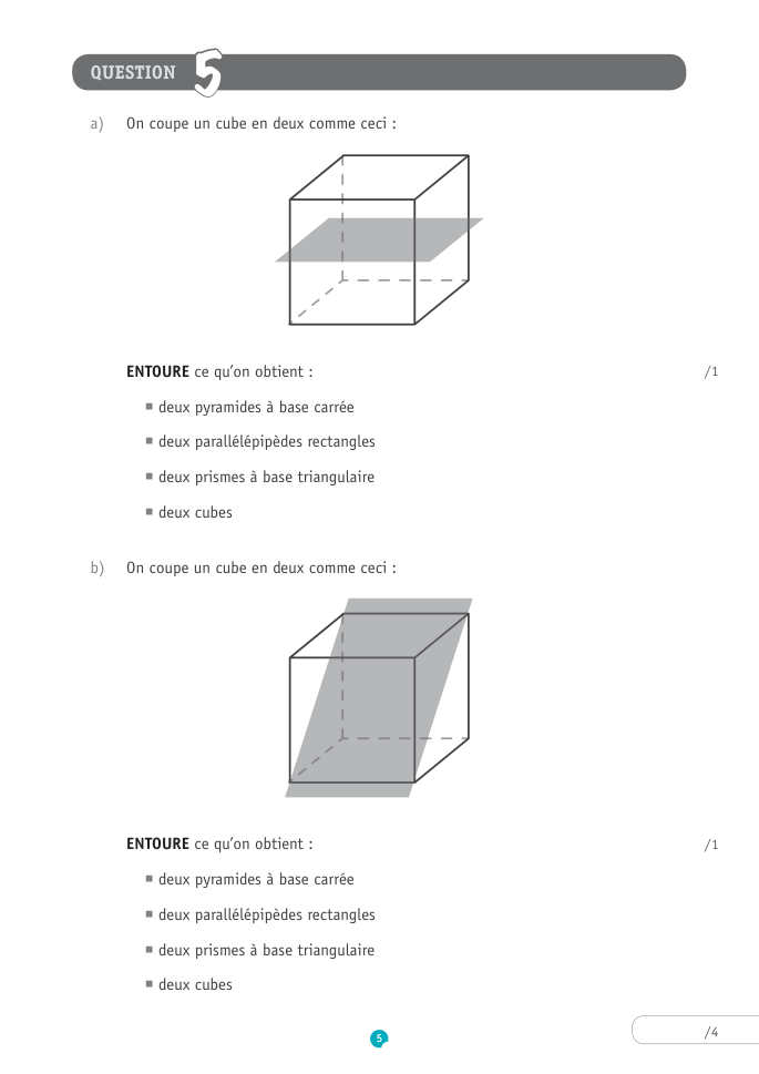 Exercice du questionnaire CEB 2017, page 21