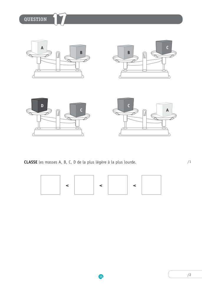 Exercice du questionnaire CEB 2017, page 51