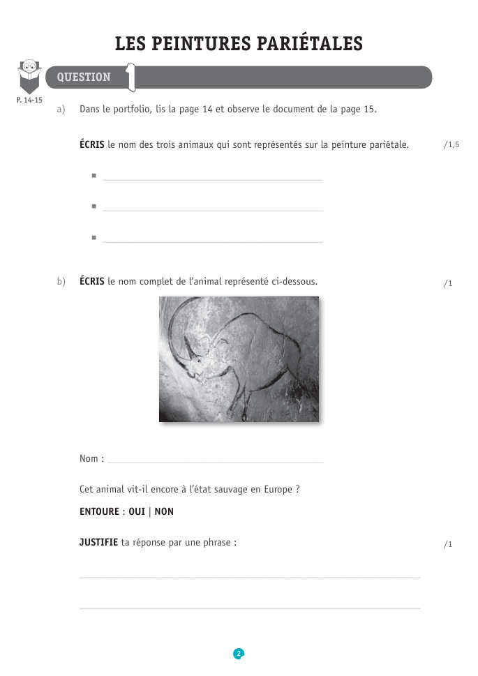 Exercice du questionnaire CEB 2017, page 58