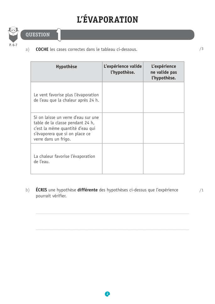 Exercice du questionnaire CEB 2017, page 90