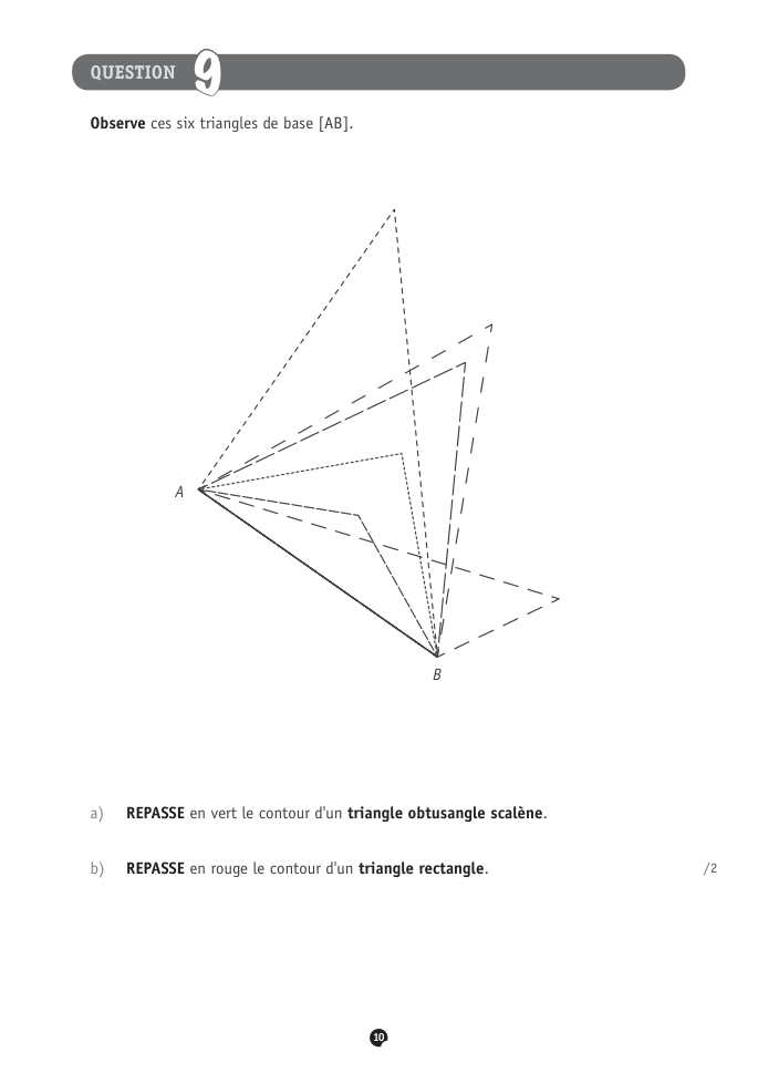 Exercice du questionnaire CEB 2018, page 30