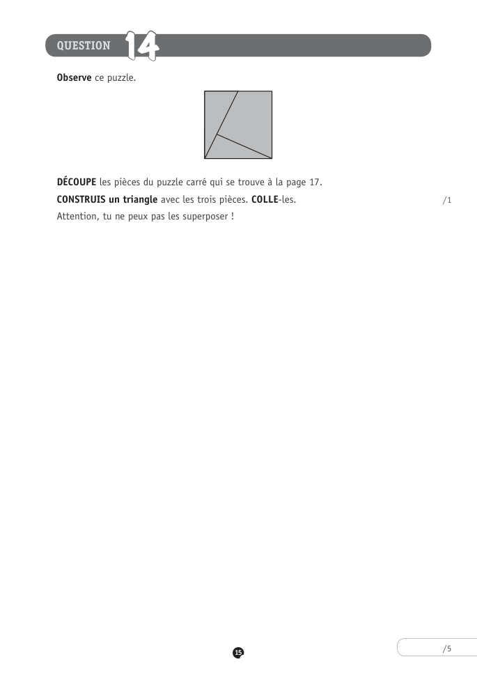 Exercice du questionnaire CEB 2018, page 35