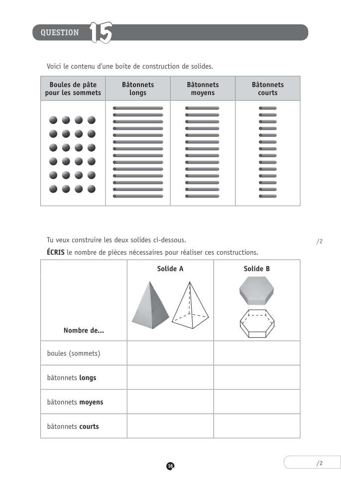 Exercice du questionnaire CEB 2018, page 36