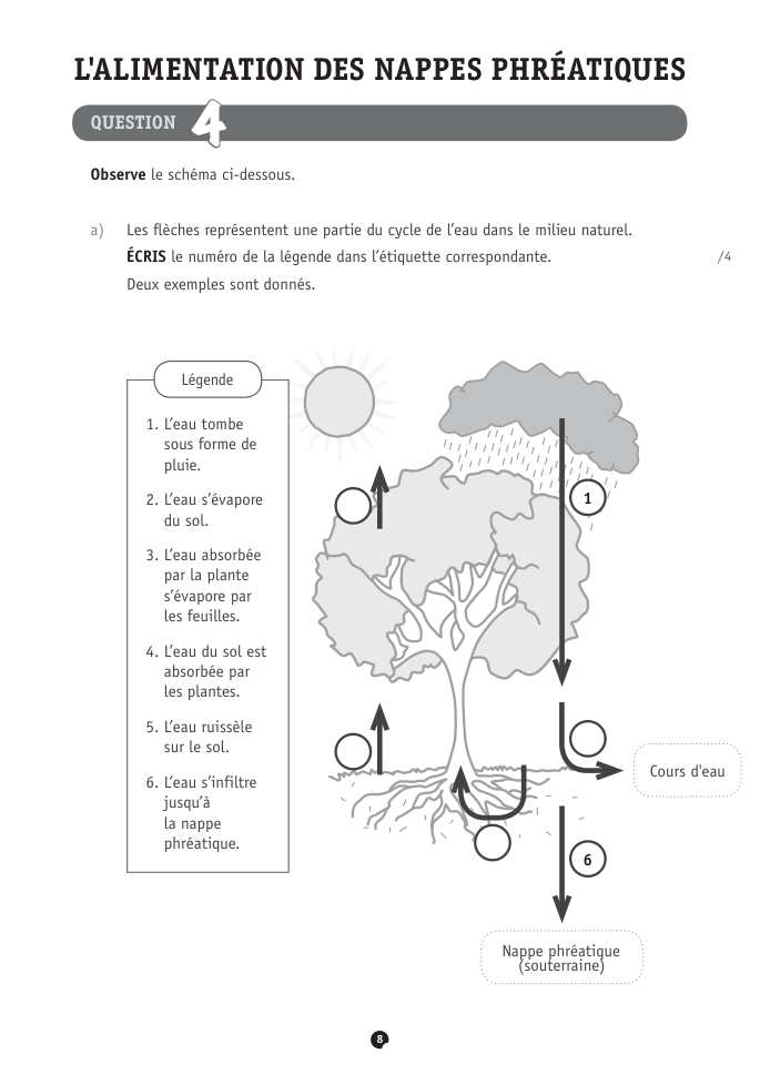 Exercice du questionnaire CEB 2018, page 68