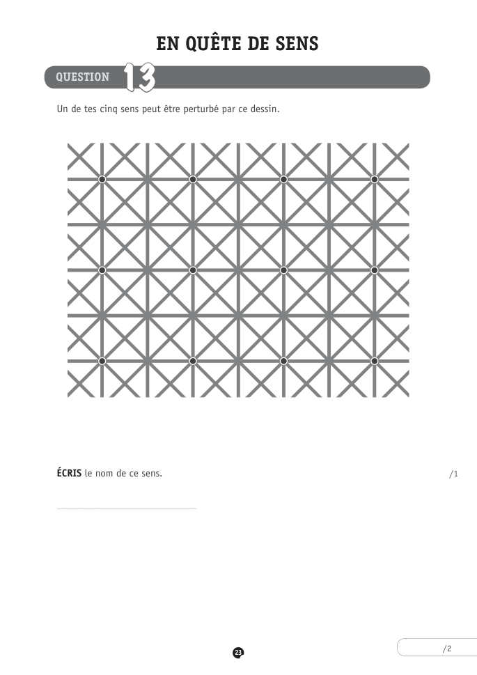 Exercice du questionnaire CEB 2018, page 83