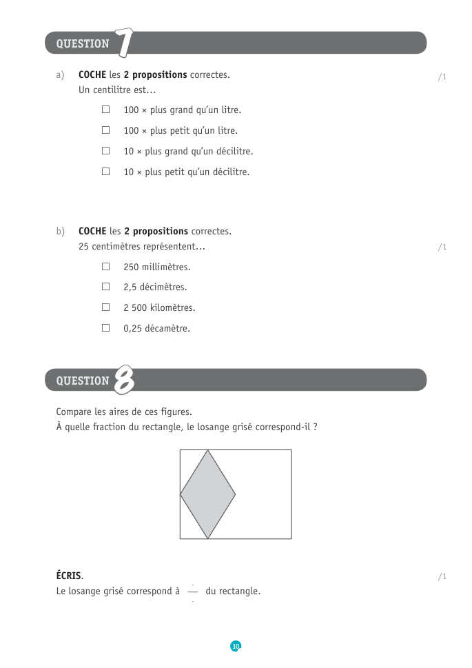 Exercice du questionnaire CEB 2019, page 10