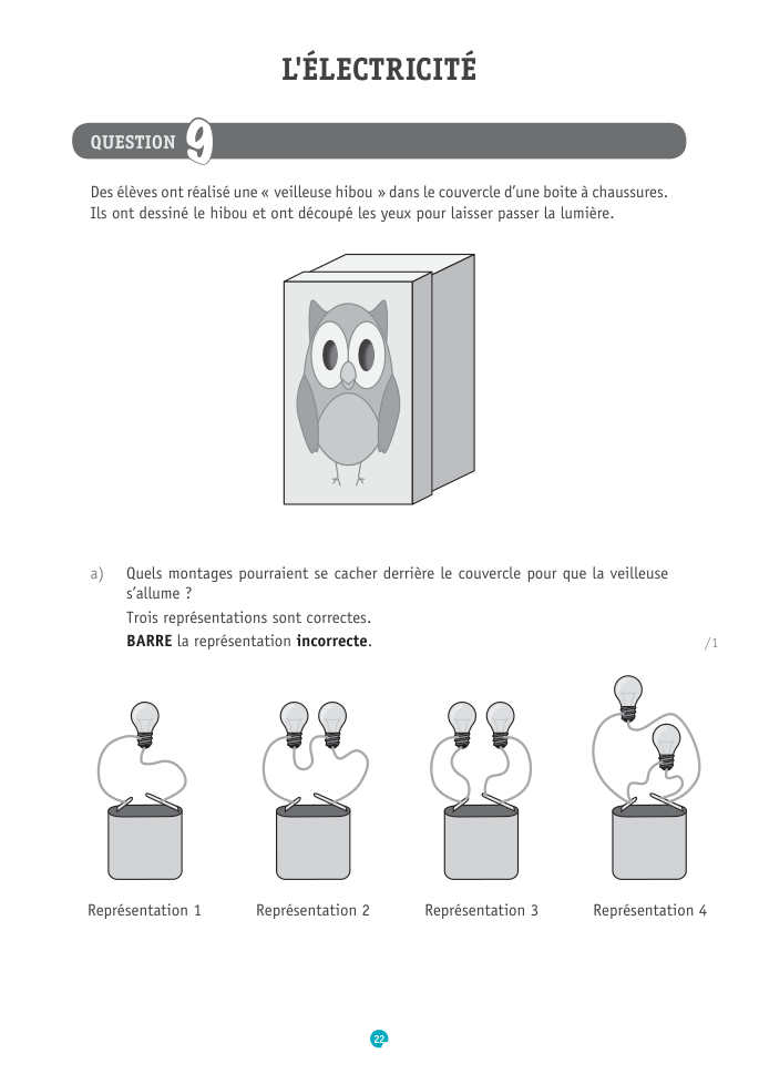 Exercice du questionnaire CEB 2019, page 138