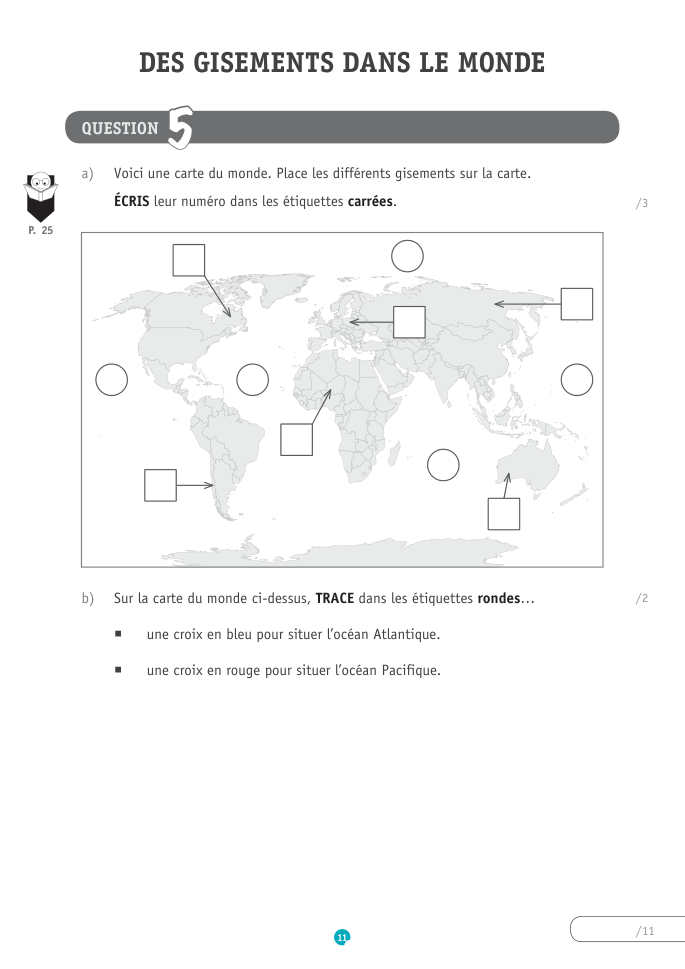 Exercice du questionnaire CEB 2019, page 151