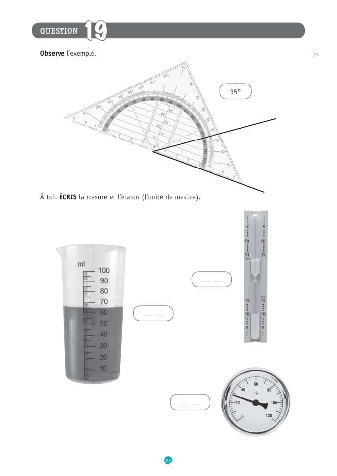 Exercice du questionnaire CEB 2019, page 22