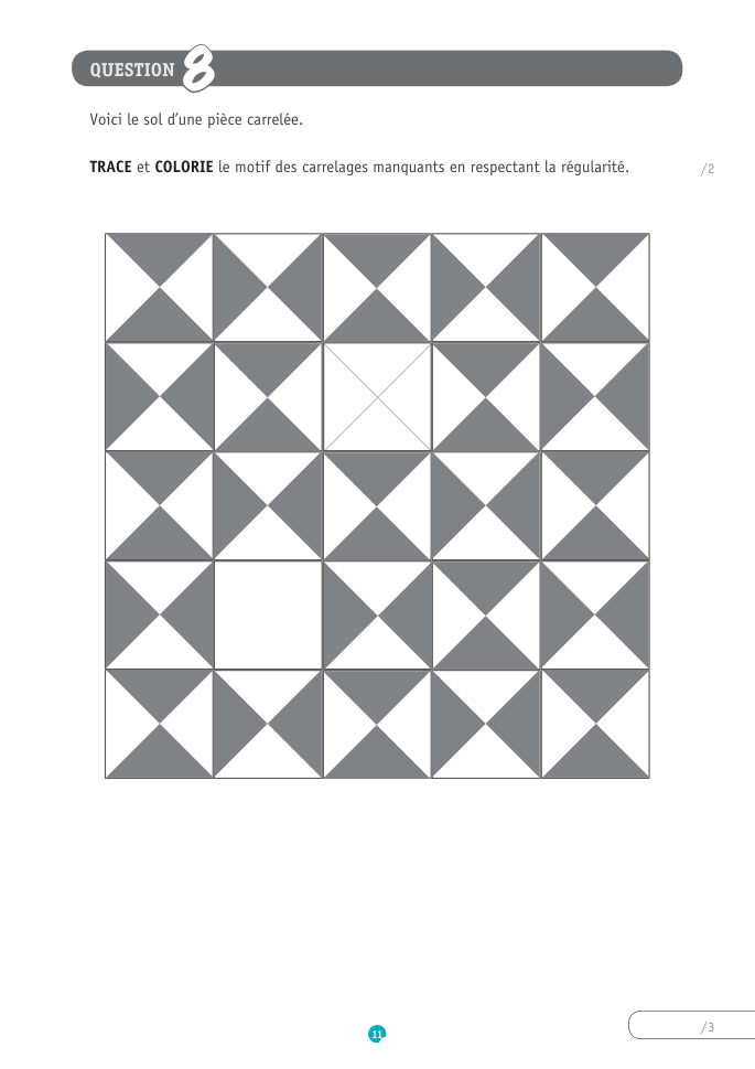 Exercice du questionnaire CEB 2019, page 59