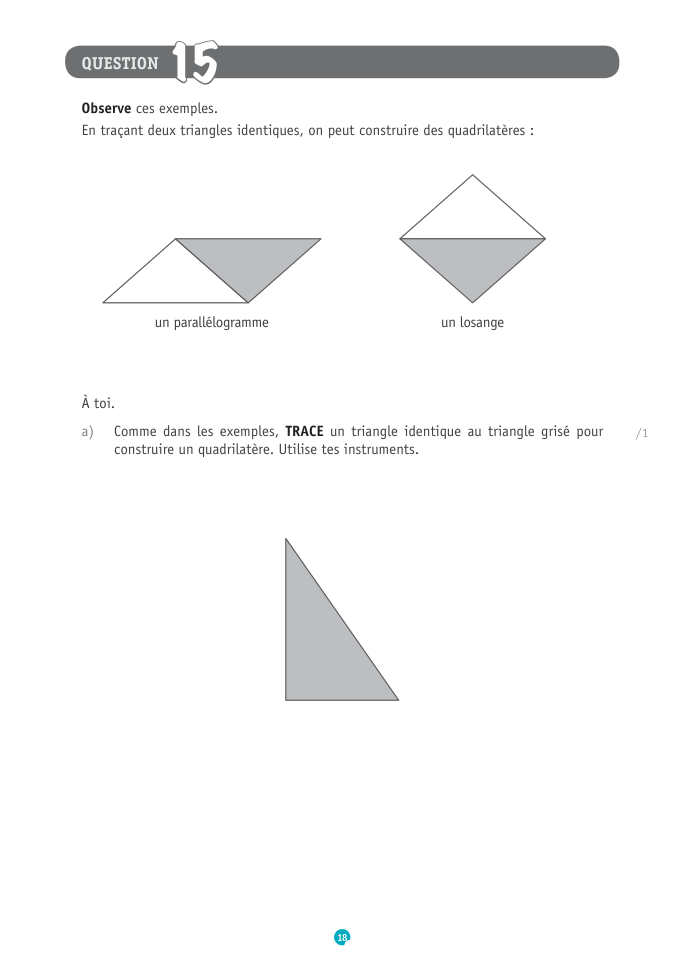 Exercice du questionnaire CEB 2019, page 66