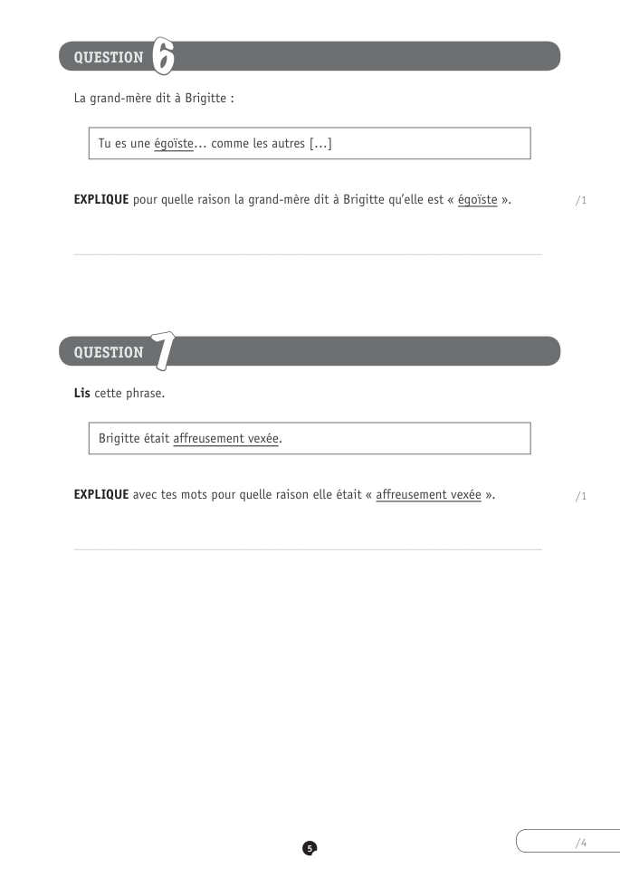 Exercice du questionnaire CEB 2021, page 101