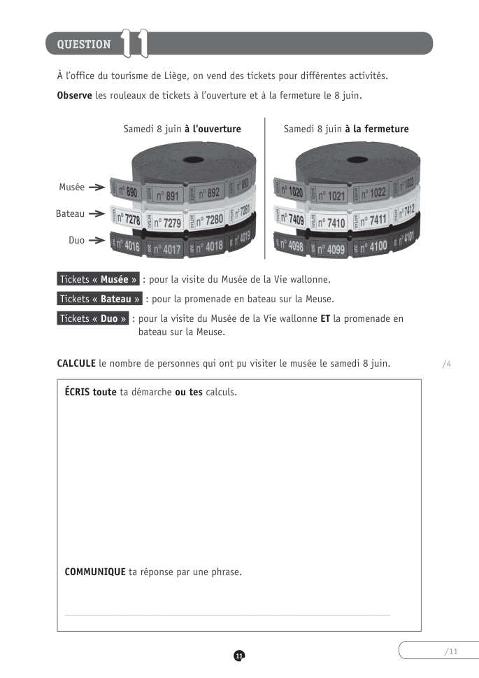 Exercice du questionnaire CEB 2021, page 123