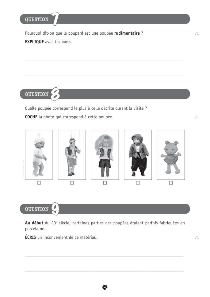 Exercice du questionnaire CEB 2021, page 4