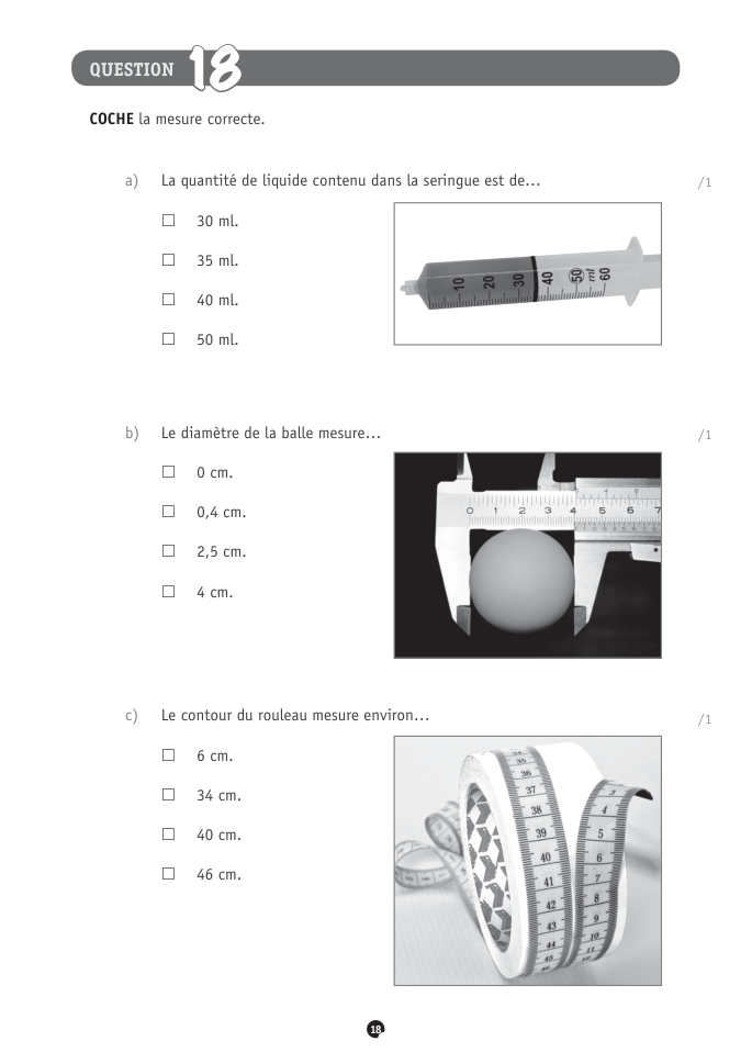Exercice du questionnaire CEB 2021, page 94