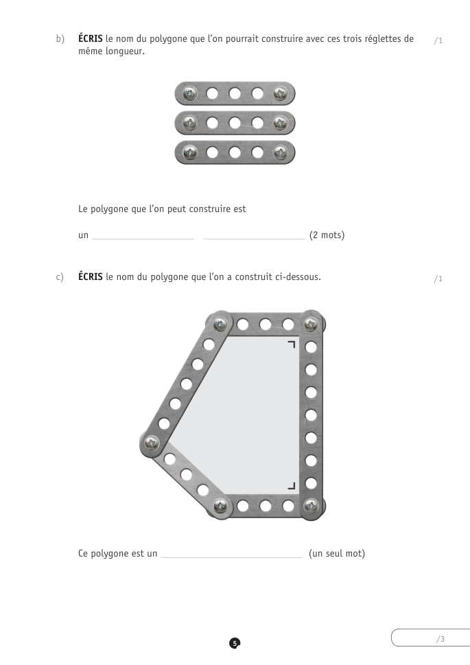 Exercice du questionnaire CEB 2022, page 105