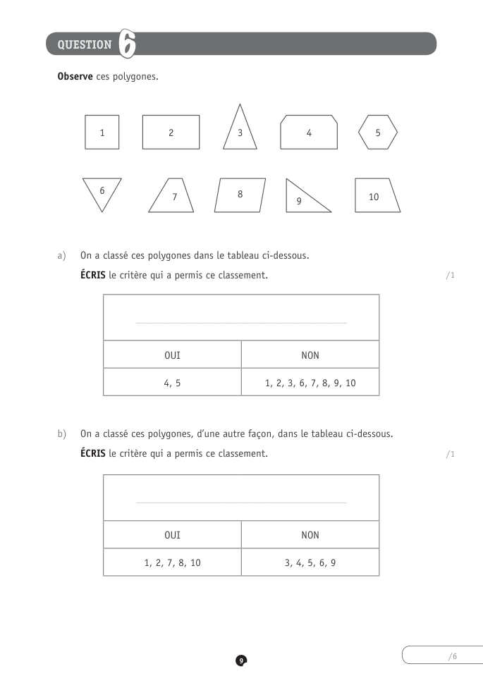 Exercice du questionnaire CEB 2022, page 109