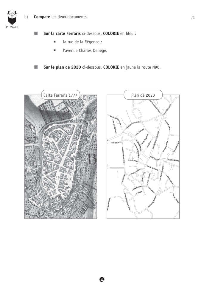 Exercice du questionnaire CEB 2022, page 12