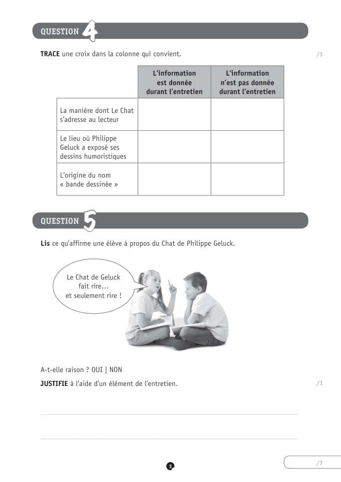 Exercice du questionnaire CEB 2022, page 123