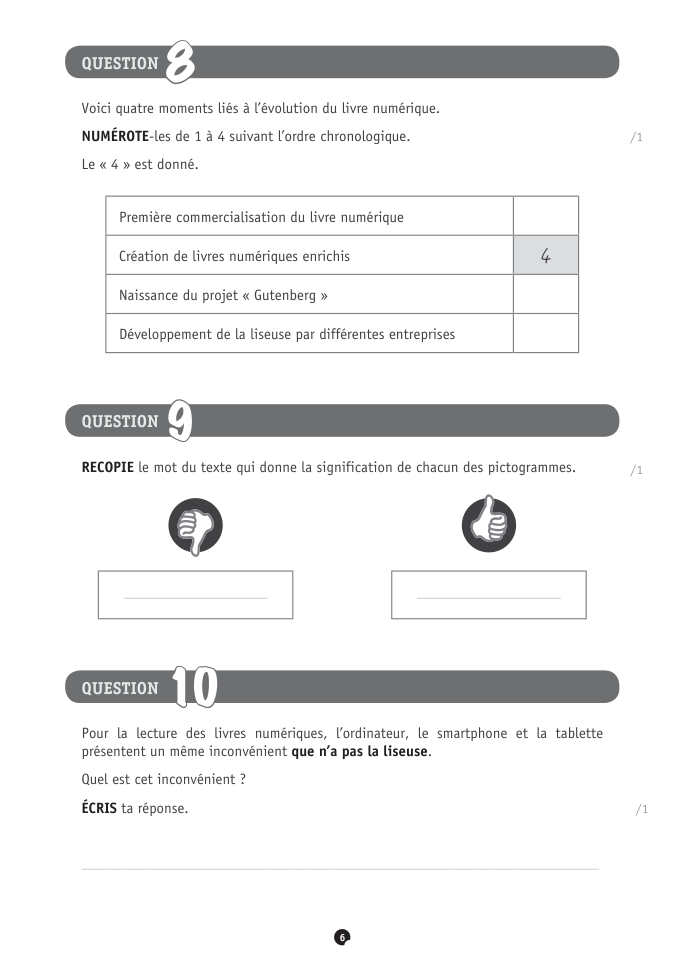 Exercice du questionnaire CEB 2022, page 138