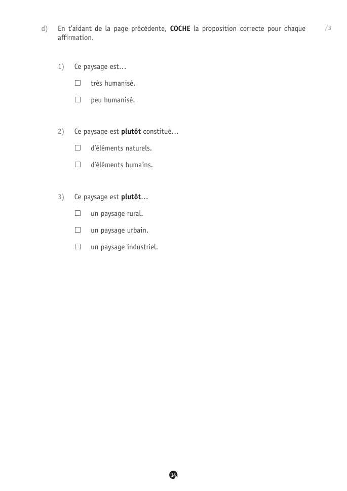 Exercice du questionnaire CEB 2022, page 14