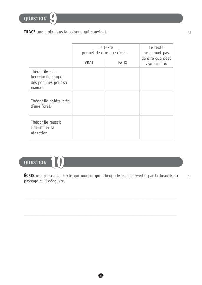 Exercice du questionnaire CEB 2022, page 150