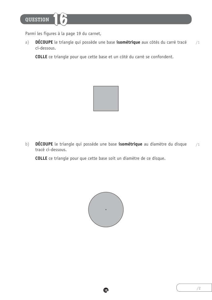 Exercice du questionnaire CEB 2023, page 110