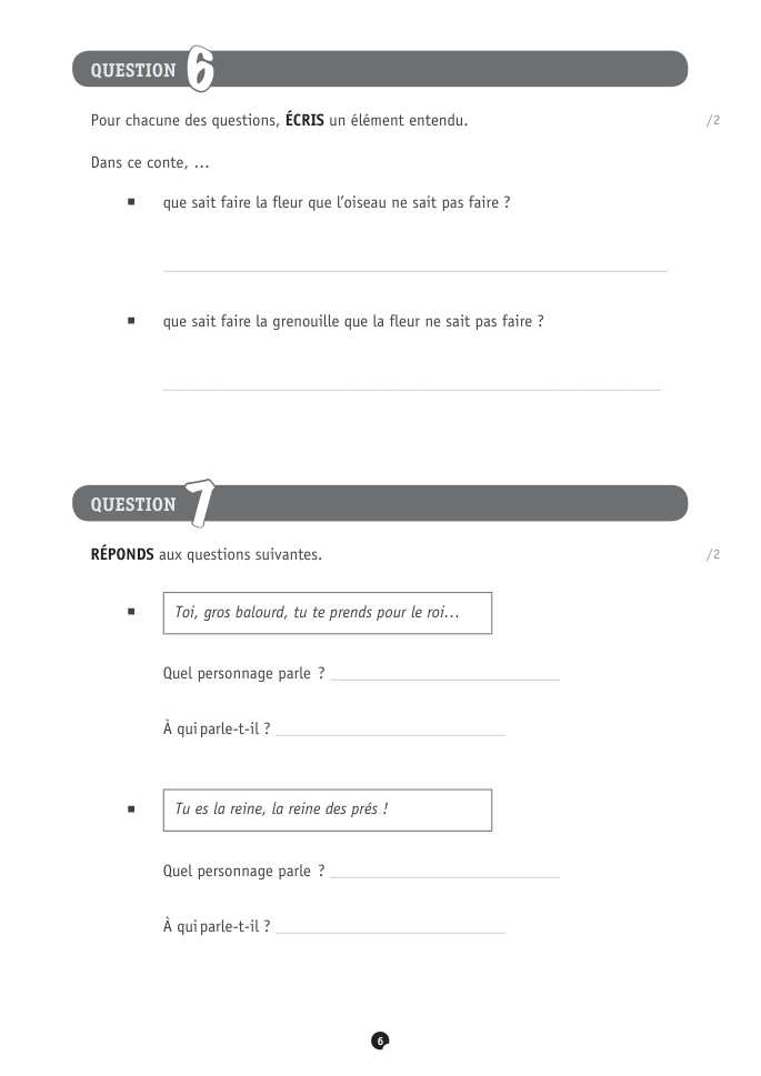 Exercice du questionnaire CEB 2023, page 118