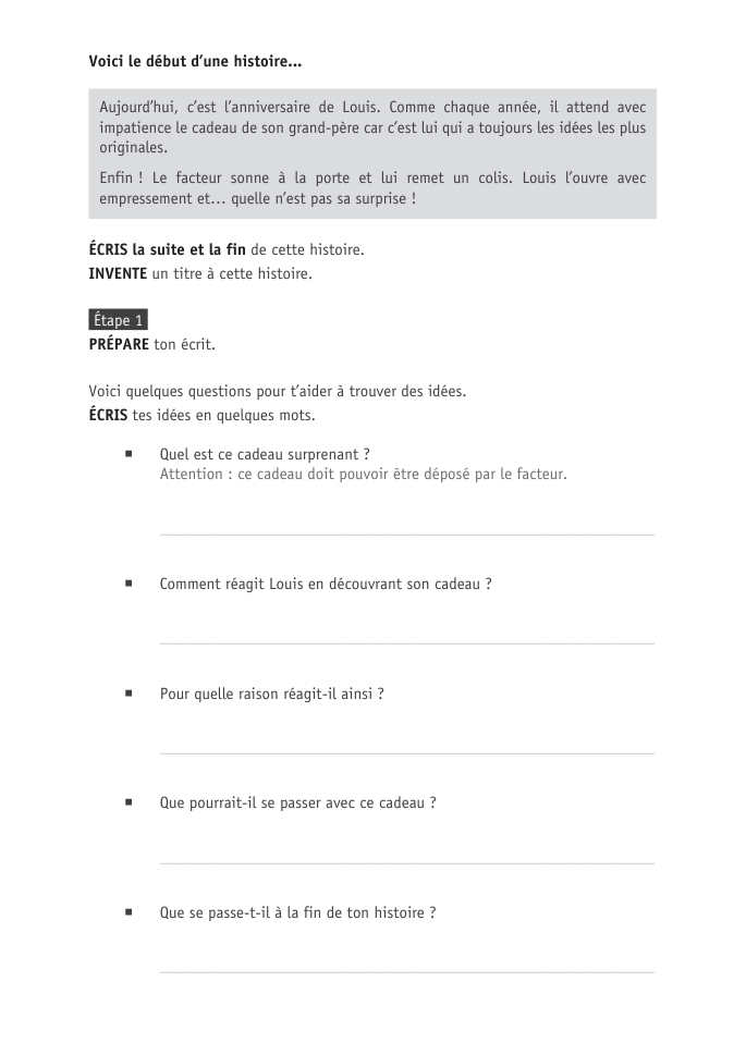 Exercice du questionnaire CEB 2023, page 126