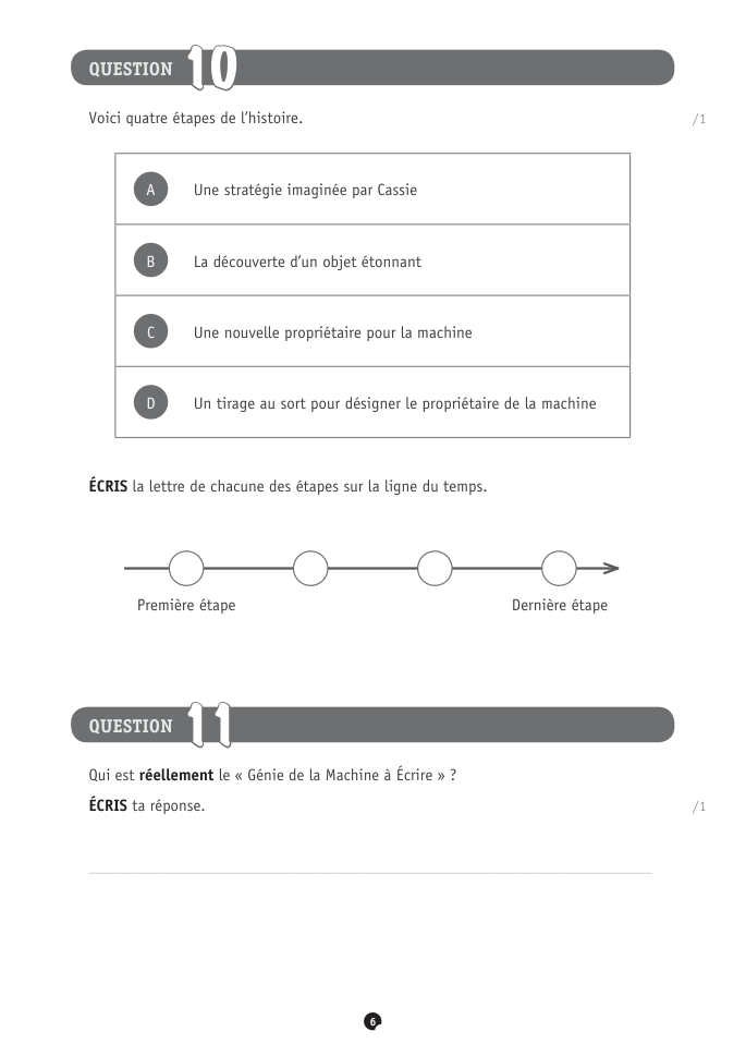 Exercice du questionnaire CEB 2023, page 146