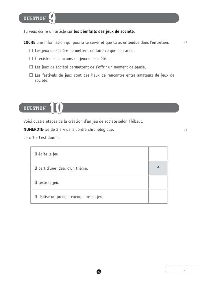 Exercice du questionnaire CEB 2024, page 117