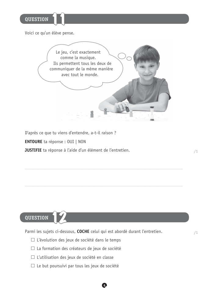 Exercice du questionnaire CEB 2024, page 118