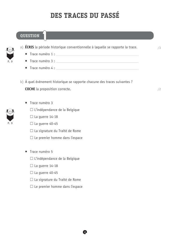 Exercice du questionnaire CEB 2024, page 2