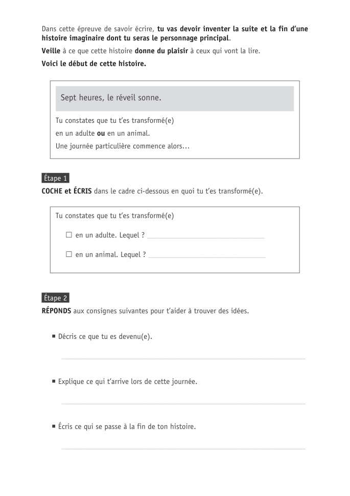 Exercice du questionnaire CEB 2025, page 10