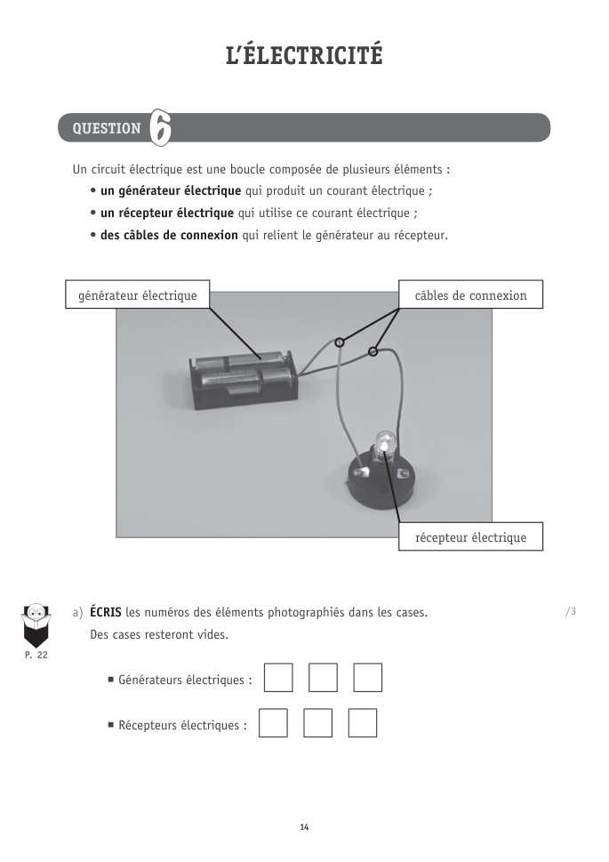 Exercice du questionnaire CEB 2025, page 146