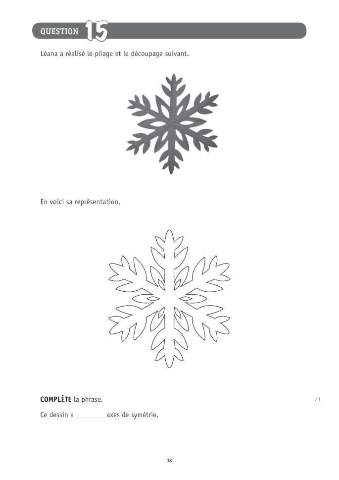 Exercice du questionnaire CEB 2025, page 30