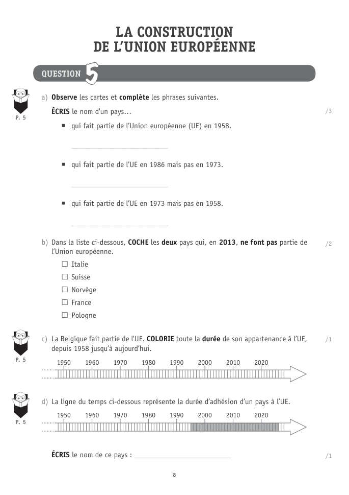 Exercice du questionnaire CEB 2026 Socles, page 64