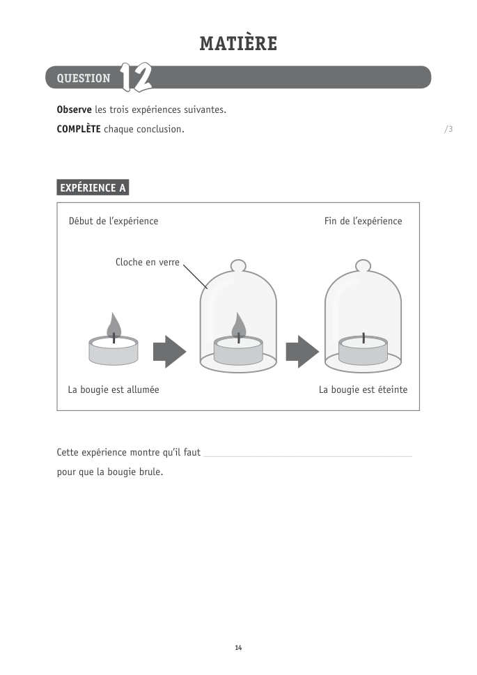 Exercice du questionnaire CEB 2026 Tronc commun, page 124