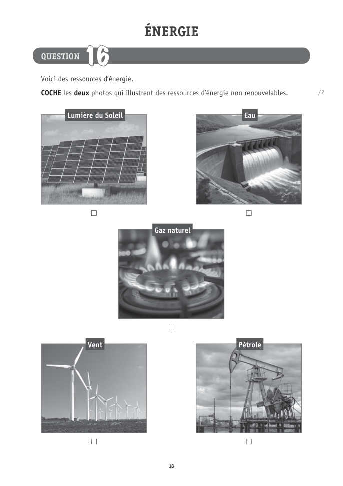 Exercice du questionnaire CEB 2026 Tronc commun, page 128