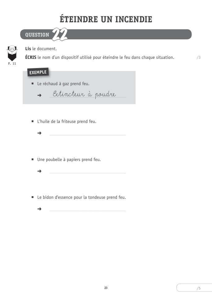 Exercice du questionnaire CEB 2026 Tronc commun, page 133
