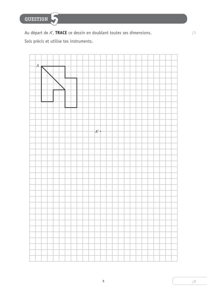 Exercice du questionnaire CEB 2026 Tronc commun, page 21