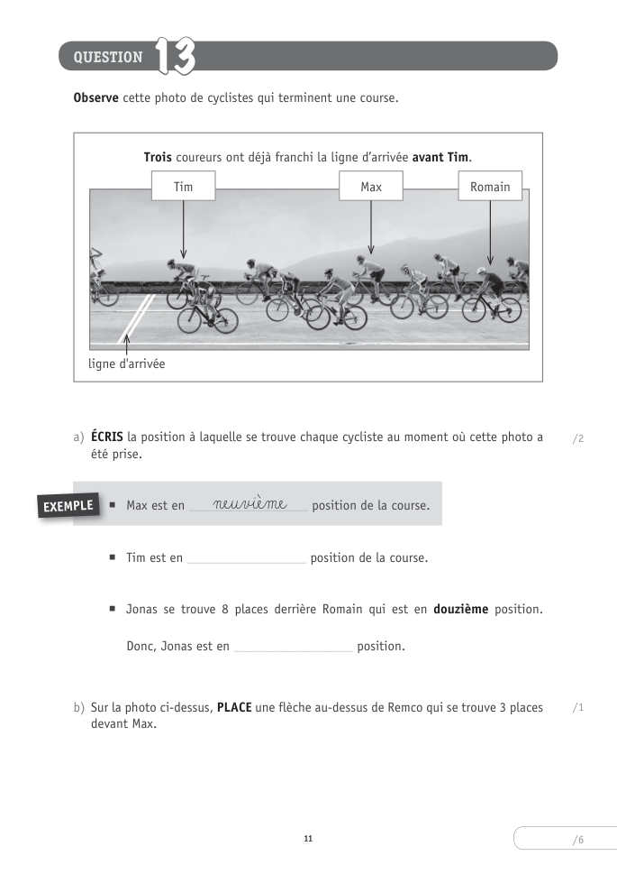 Exercice du questionnaire CEB 2026 Tronc commun, page 27