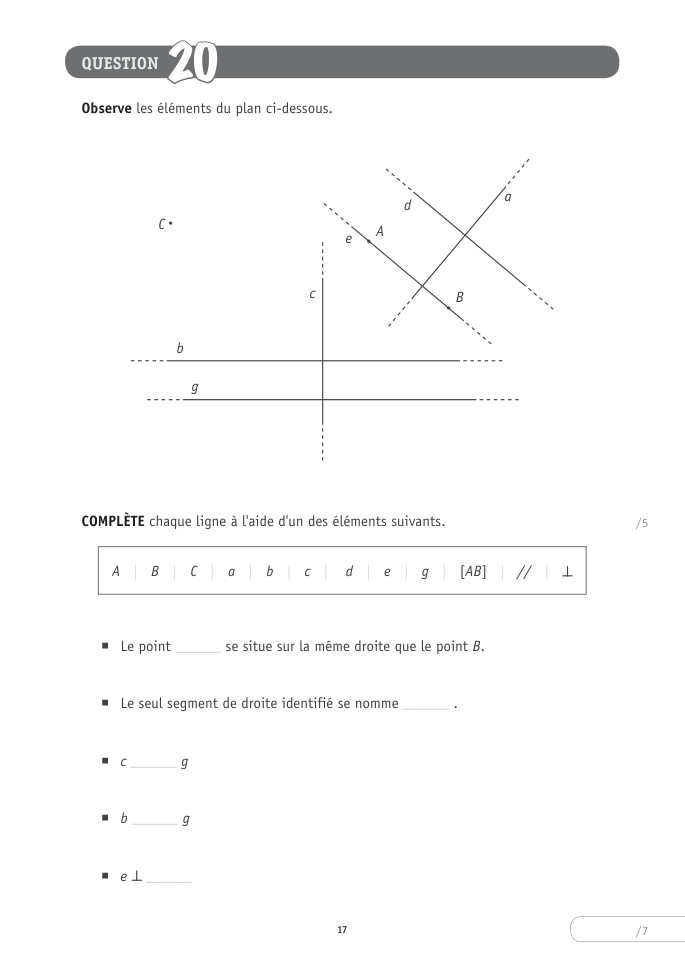 Exercice du questionnaire CEB 2026 Tronc commun, page 33